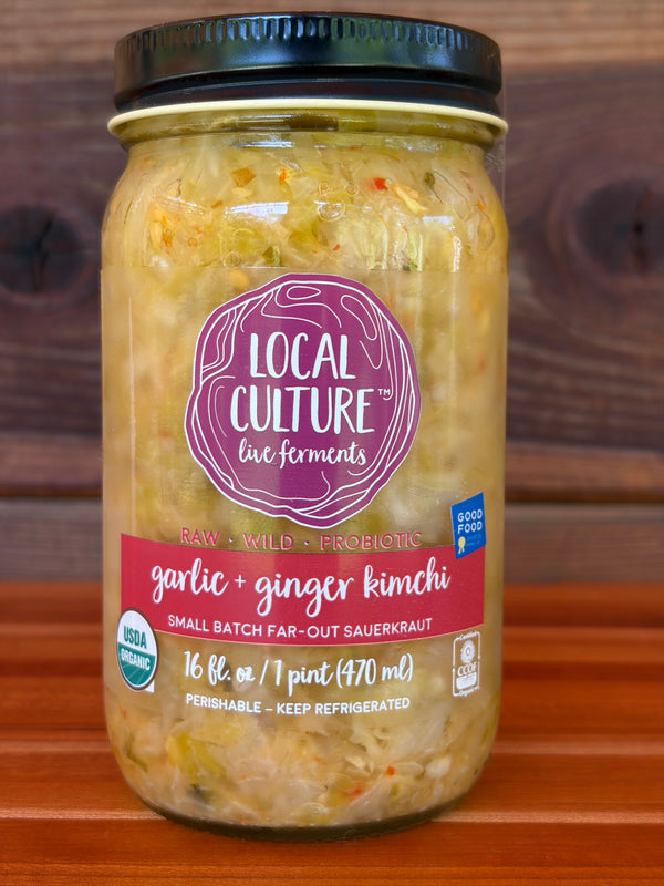 Garlic + Ginger Kimchi